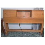 Heywood Wakefield Wood Headboard 55"W x 10.5"D x