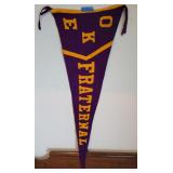 O.K.E. Fraternal Pennant 34"