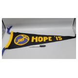 "Hope 15" Pennant 25"