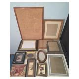 Picture frames,corkboard lot