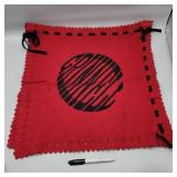 Grinnell College Felt Pillow Sham 19"X19"