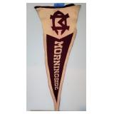 1930-40s Morningside College Pennant 31"