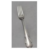 Sterling Silver Rogers Breton Rose Fork