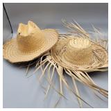 Pair of Straw Hats