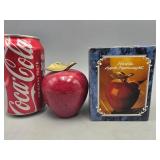 Marble Apple Paperweight