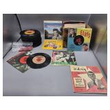 Vinyl Records 45s  Elvis & Many More