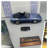 DIECAST - FRANKLIN MINT 1984 CORVETTE 1:25 SCALE DIECAST - FRANKLIN MINT 1984 CORVETTE 1:25 SCALE
