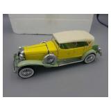 DIECAST - FRANKLIN MINT 1930 DUESENBERG J DERHAM DIECAST - FRANKLIN MINT 1930 DUESENBERG J DERHAM