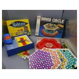2 VINTAGE BOARD GAMES - YAHTZEE & INNER CIRCLE - 2 VINTAGE BOARD GAMES - YAHTZEE & INNER CIRCLE -