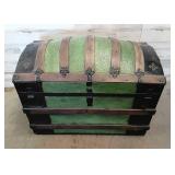 Vintage Dome Top Trunk 29' Tall 36' Long 21' Deep Vintage Dome Top Trunk 29' Tall 36' Long 21' Deep