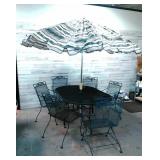 Wrought Iron Patio Set 6 Chairs Wrought Iron Patio Set 6 Chairs