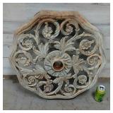 Cast Iron Patio Umbrella Holder Heavy 25' Wide Cast Iron Patio Umbrella Holder Heavy 25' Wide
