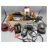 MISC LOT OF ELECTRONICS, CHARGERS, ETC. - COBRA MISC LOT OF ELECTRONICS, CHARGERS, ETC. - COBRA