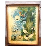 Vintage Wood Storybook Pictures - Mother Goose Vintage Wood Storybook Pictures - Mother Goose