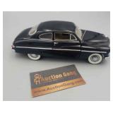 DIECAST - 1949 MERCURY CLUB COUPE 1:24 SCALE BLACK DIECAST - 1949 MERCURY CLUB COUPE 1:24 SCALE BLACK