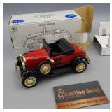DIECAST - BANK - FORD MODEL A ROADSTER 1:25 S DIECAST - BANK - FORD MODEL A ROADSTER 1:25 S