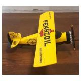 Pennzoil Metal Plane Bank Pennzoil Metal Plane Bank