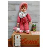 1996 Lenci Cloth Doll 18' Baby Marlene 1996 Lenci Cloth Doll 18' Baby Marlene