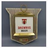 DREWRYS BEER SIGN DREWRYS BEER SIGN