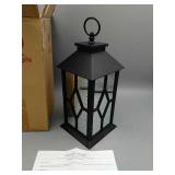 *New* Battery Operated Lantern Black 13' Tall *New* Battery Operated Lantern Black 13' Tall