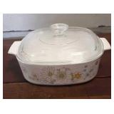 CorningWare 2 qt Square Casserole Dish with Lid CorningWare 2 qt Square Casserole Dish with Lid