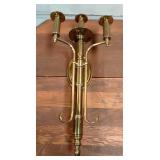 Brass Wall Candle Holder 20' Tall Brass Wall Candle Holder 20' Tall