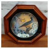 Larry Toschik Framed 10' Plate Maytime Quail Larry Toschik Framed 10' Plate Maytime Quail