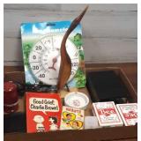 Flat of Miscellaneous Playing Cards, Sunglasses, Flat of Miscellaneous Playing Cards, Sunglasses,