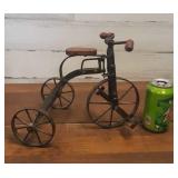 Metal Toy Tricycle 12' long 9' tall Metal Toy Tricycle 12' long 9' tall