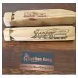 Wood Train Whistles Lot of 2 One of the Whistles Wood Train Whistles Lot of 2 One of the Whistles