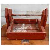 Red Tool Tote 18.5' Long 13' Wide 13' Tall Red Tool Tote 18.5' Long 13' Wide 13' Tall