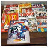 Vintage Crazy and Cracked Magazines Lot of 7 Vintage Crazy and Cracked Magazines Lot of 7
