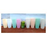 8 Tupperware Drink Cups Pastel Colors 8 Tupperware Drink Cups Pastel Colors