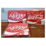 3 Vintage Coca-Cola T-shirts Size Large 80s 3 Vintage Coca-Cola T-shirts Size Large 80s