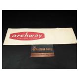 Vintage Archway Cookies Paper Hat Vintage Archway Cookies Paper Hat