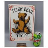 TEDDY BEAR TOY COMPANY TIN TEDDY BEAR TOY COMPANY TIN