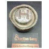 Vintage H Hupmoble Grease Cap Dust Cover Cap Vintage H Hupmoble Grease Cap Dust Cover Cap