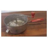 Vintage Red Handle Food Mill Vintage Red Handle Food Mill