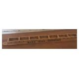 Yardstick Shelf Yardstick Shelf