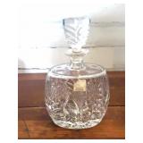 Poland Lead Crystal Whiskey Decanter Poland Lead Crystal Whiskey Decanter