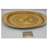 NICE WOVEN/WICKER SERVING TRAY NICE WOVEN/WICKER SERVING TRAY