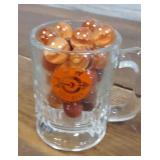 Small A&W Mug with Marbles Small A&W Mug with Marbles
