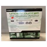 Curtis Under Counter CD/Clock Radio, Appears