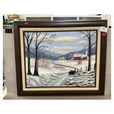 Signed Oil Painting