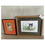 Pair Of Cat Prints
