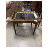 Small Table with Tray Inlay