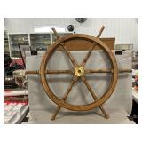 Wooden Shipï¿½s Wheel