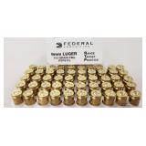 (50) Rounds 9mm Luger Ammo
