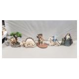 (5) Assorted "World Of Krystonia" Figurines