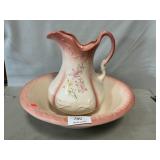 Ironstone Pitcher & Bowl